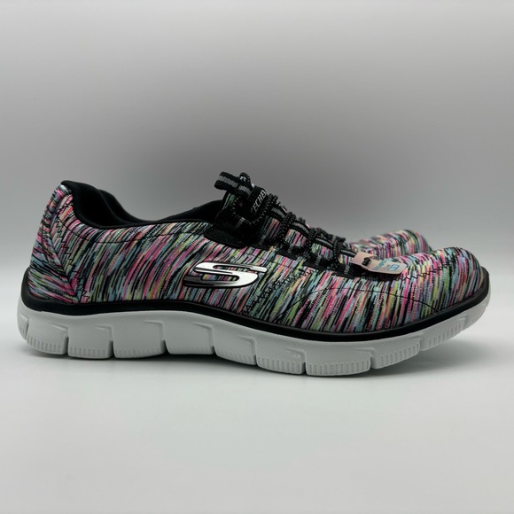 SKECHERS RELAXED FIT AIR-COOLED MEMORY FOAM SLIP ON WOMEN WALKNG COMFY Size 8 - Picture 2 of 12